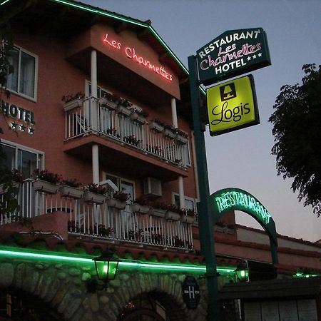 Logis Hotel Restaurant Les Charmettes Argelès-sur-Mer Exteriör bild